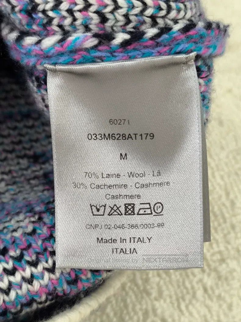 Dior Dior Full-printed round-neck casual long sleeves sweater Size US M / EU 48-50 / 2 - 7 Thumbnail