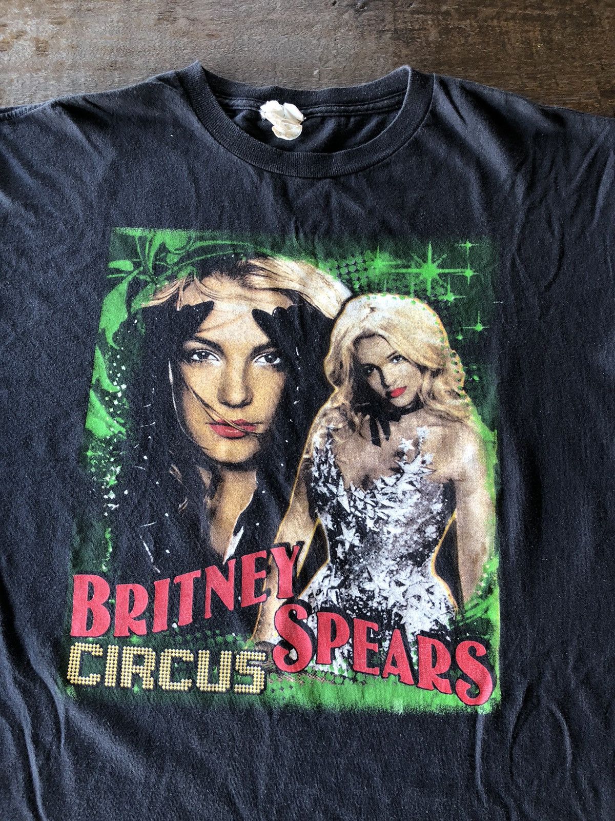 Rap Tees Vintage Britney Spears Circus 09 Tour Shirt Tee Size US L / EU 52-54 / 3 - 2 Thumbnail