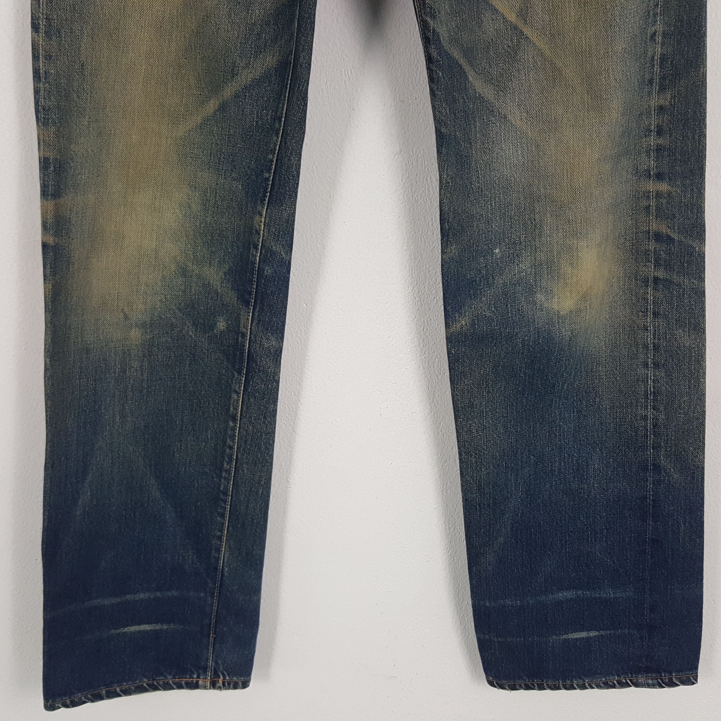 Evisu × Japanese Brand × Vintage Vintage Evis Japanese Brand Daicock Custom Art Denim Jeans Size US 28 / EU 44 - 6 Thumbnail