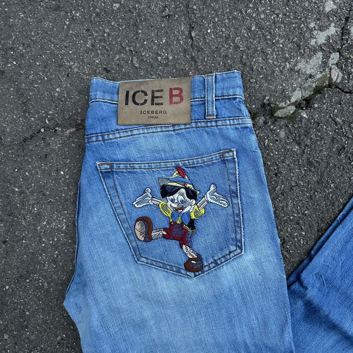 Iceberg Vintage Iceberg Jeans Size 30 Y2K Distressed Italy 00s USA Size US 30 / EU 46 - 4 Thumbnail