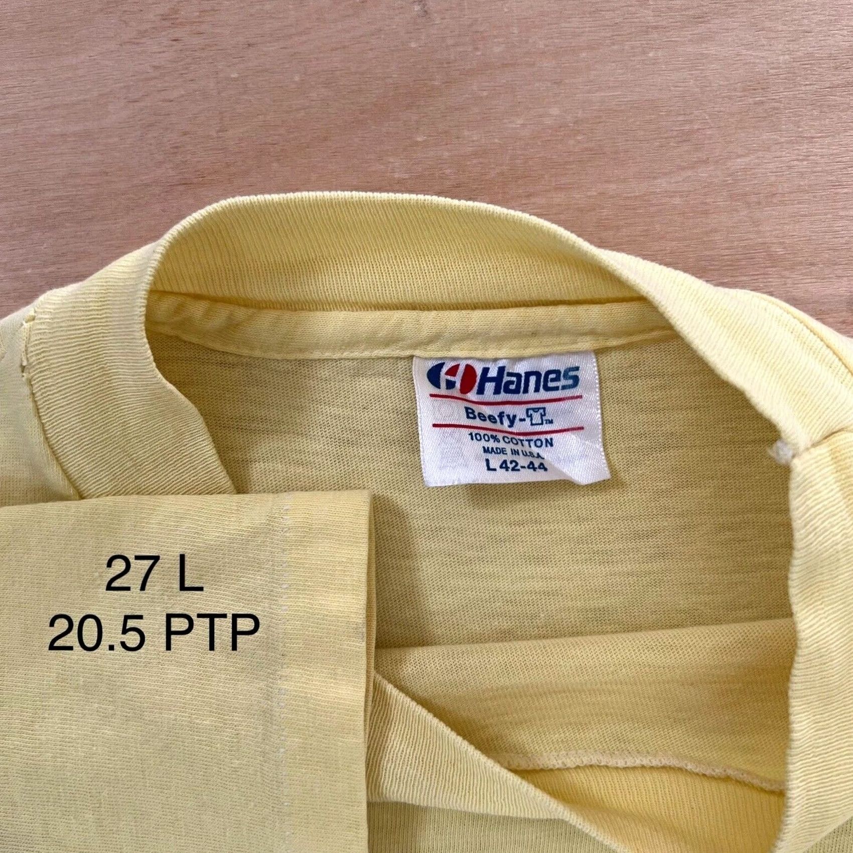 Vintage VINTAGE Bullfrog Ski Team Shirt L Yellow 80s Cartoon Art USA Mens Size US L / EU 52-54 / 3 - 6 Thumbnail