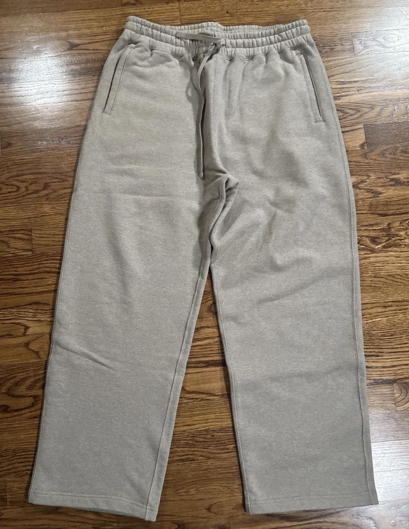 Aime Leon Dore Aime Leon Dore ALD Gray Embroidered Logo Sweatpants Size XL Size US 36 / EU 52 - 3 Thumbnail