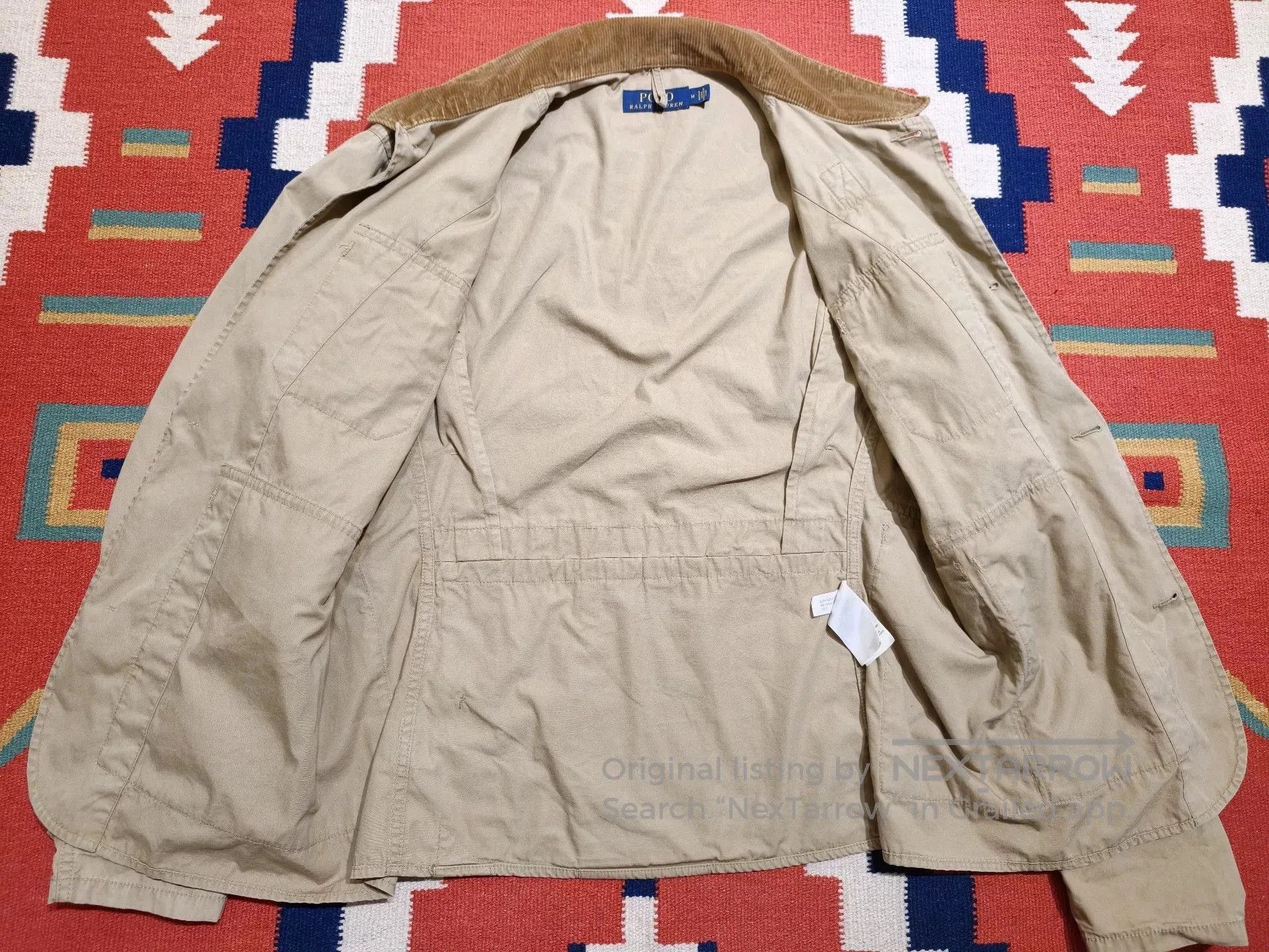 Polo Ralph Lauren Polo Ralph Lauren Cotton Washed Safari Jacket. Size US M / EU 48-50 / 2 - 8 Thumbnail