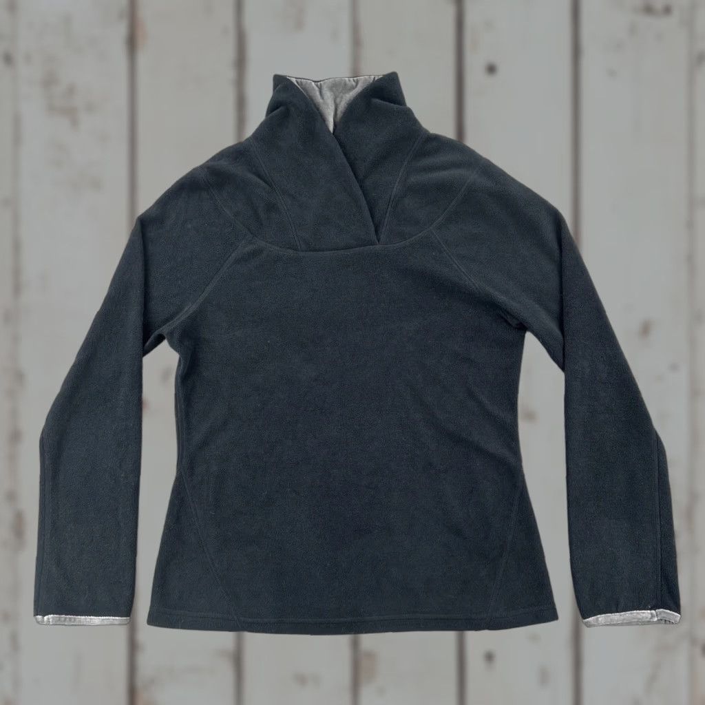 Prana VINTAGE PrAna Women’s Size XL Black Pullover Fleece Lightweight Packable Layer Hiking Size XL / US 12-14 / IT 48-50 - 1 Thumbnail