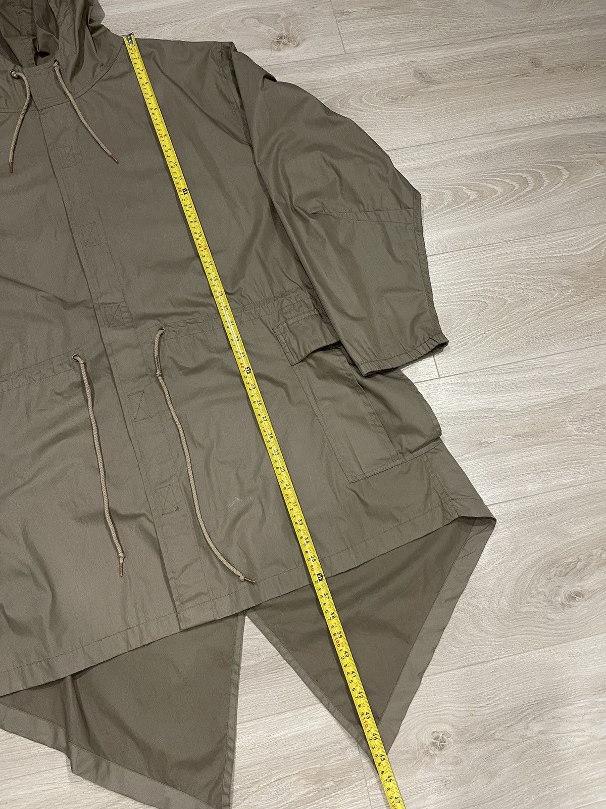 Vintage Vintage rare UFO usa Light Rain Jacket beige cloak raincoat Size US L / EU 52-54 / 3 - 15 Thumbnail