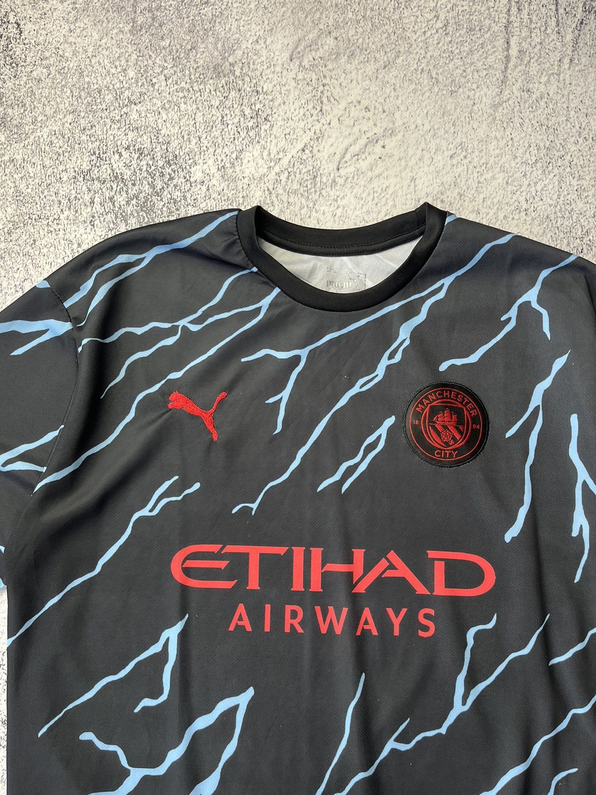 Puma Puma Manchester City soccer jersey blokecore Size US M / EU 48-50 / 2 - 10 Thumbnail