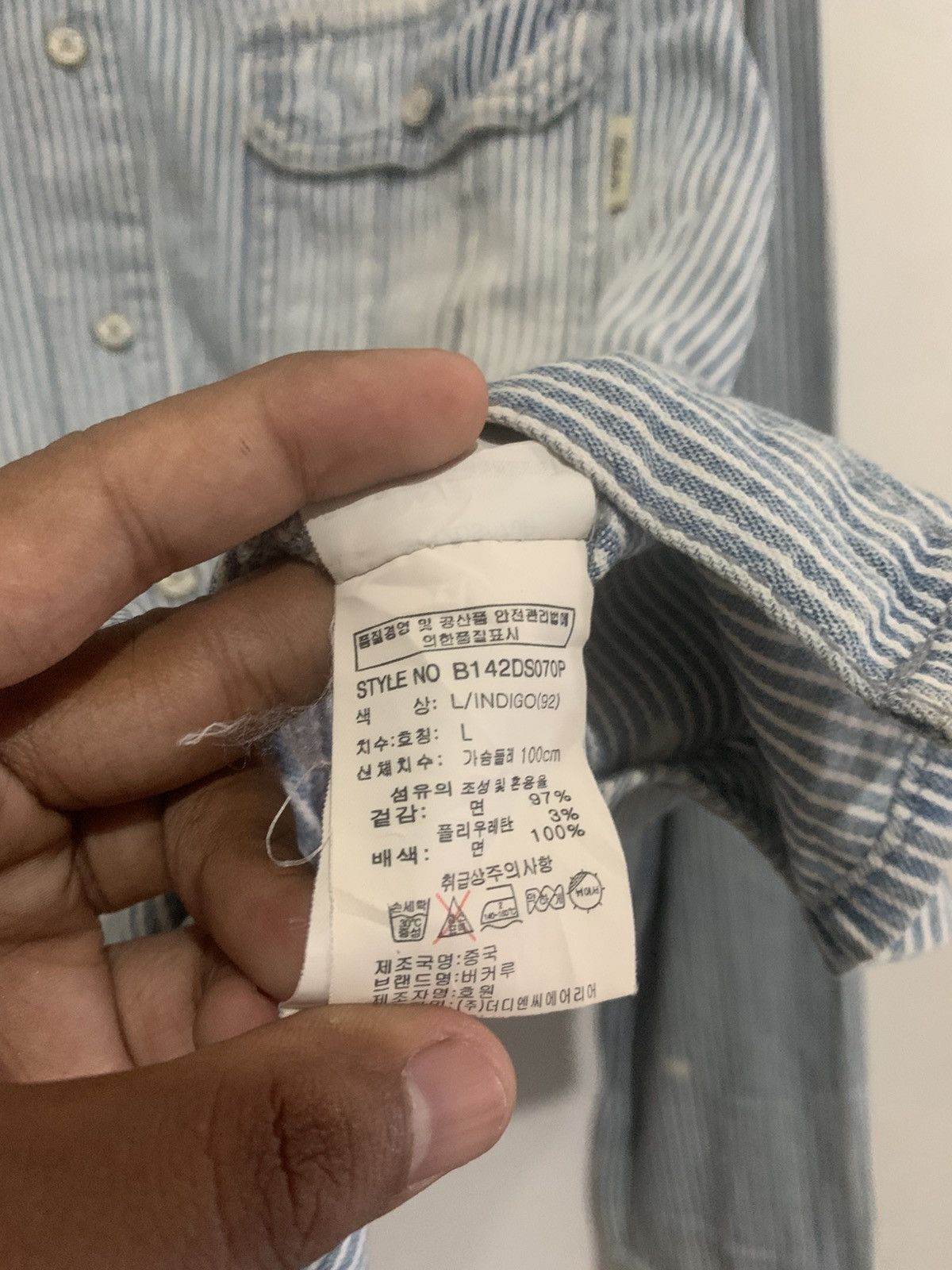 Japanese Brand Buckaroo Button Shirt Faded style Size US M / EU 48-50 / 2 - 18 Thumbnail
