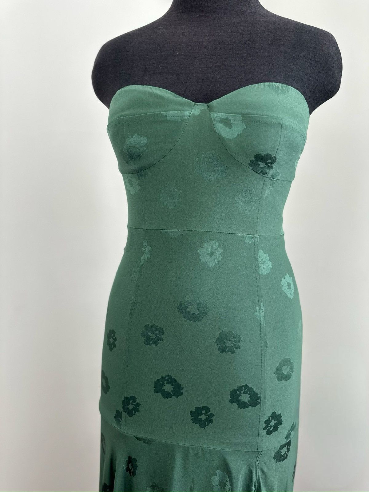 Veronica Beard Veronica Beard Strapless Silk Dress Size S / US 4 / IT 40 - 4 Thumbnail