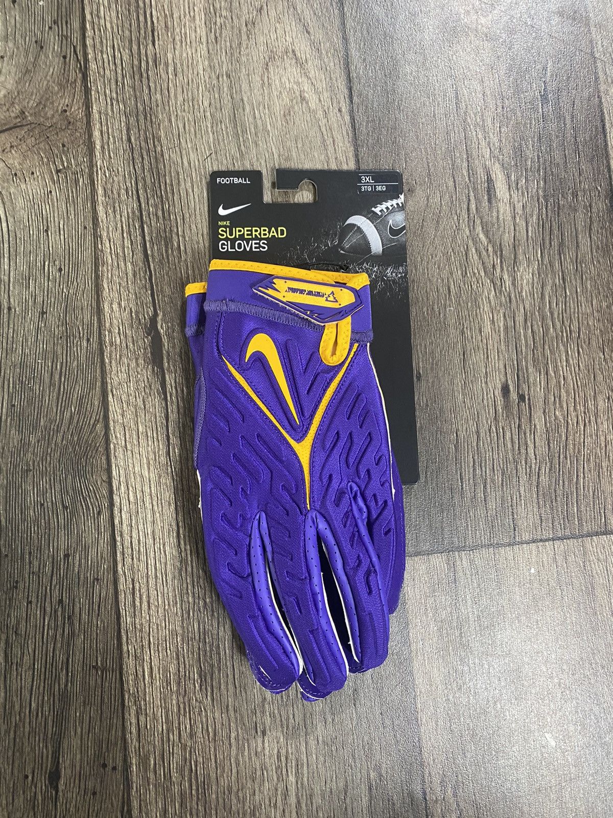 Nike Nike Superbad Football Gloves LSU TIGERS Men 3XL FN5479 554 Grailed