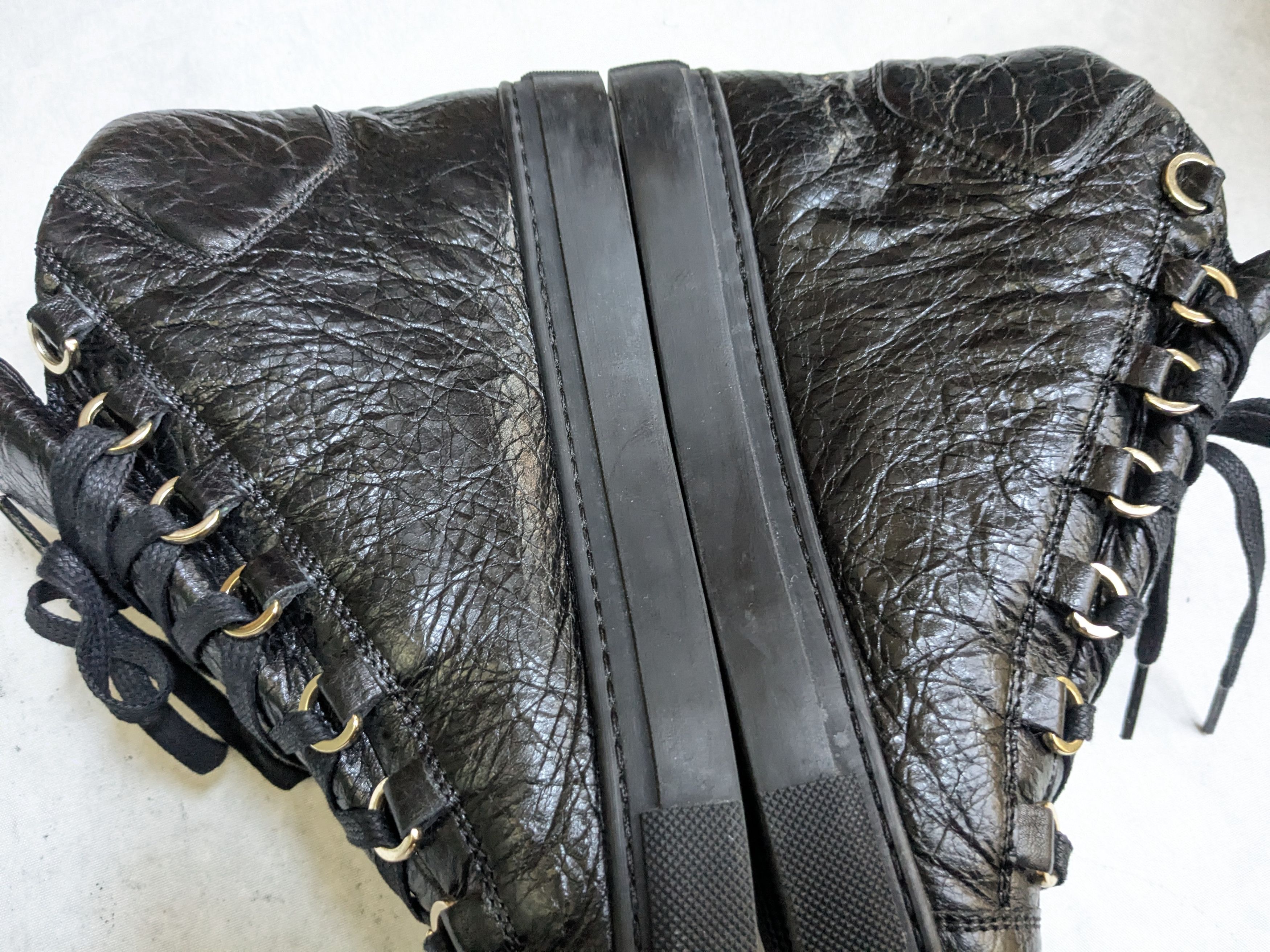 Balenciaga Balenciaga Arena Sneakers Black 8 41 High Tops Size US 8 / EU 41 - 14 Thumbnail