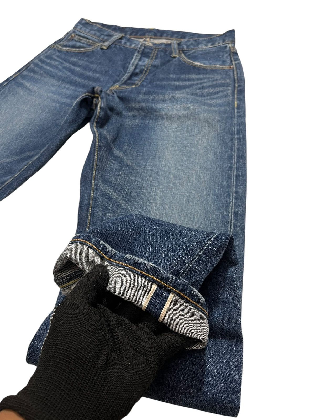 Designer × Japanese Brand × Vintage JOURNAL STANDARD JAPANESE BRAND SELVEDGE JEANS Size US 28 / EU 44 - 5 Thumbnail