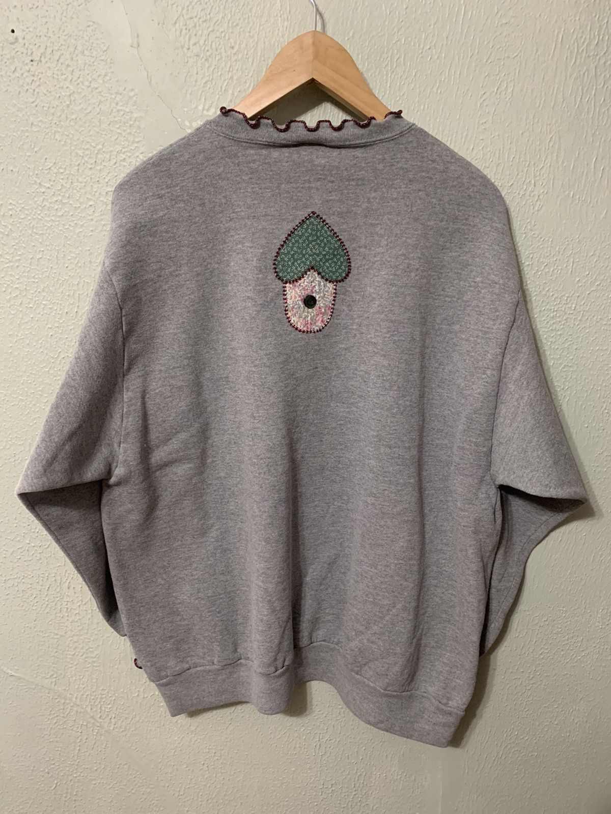 Vintage Vintage Crewneck Bird Houses Patchwork Crewneck Size US XXL / EU 58 / 5 - 1 Thumbnail