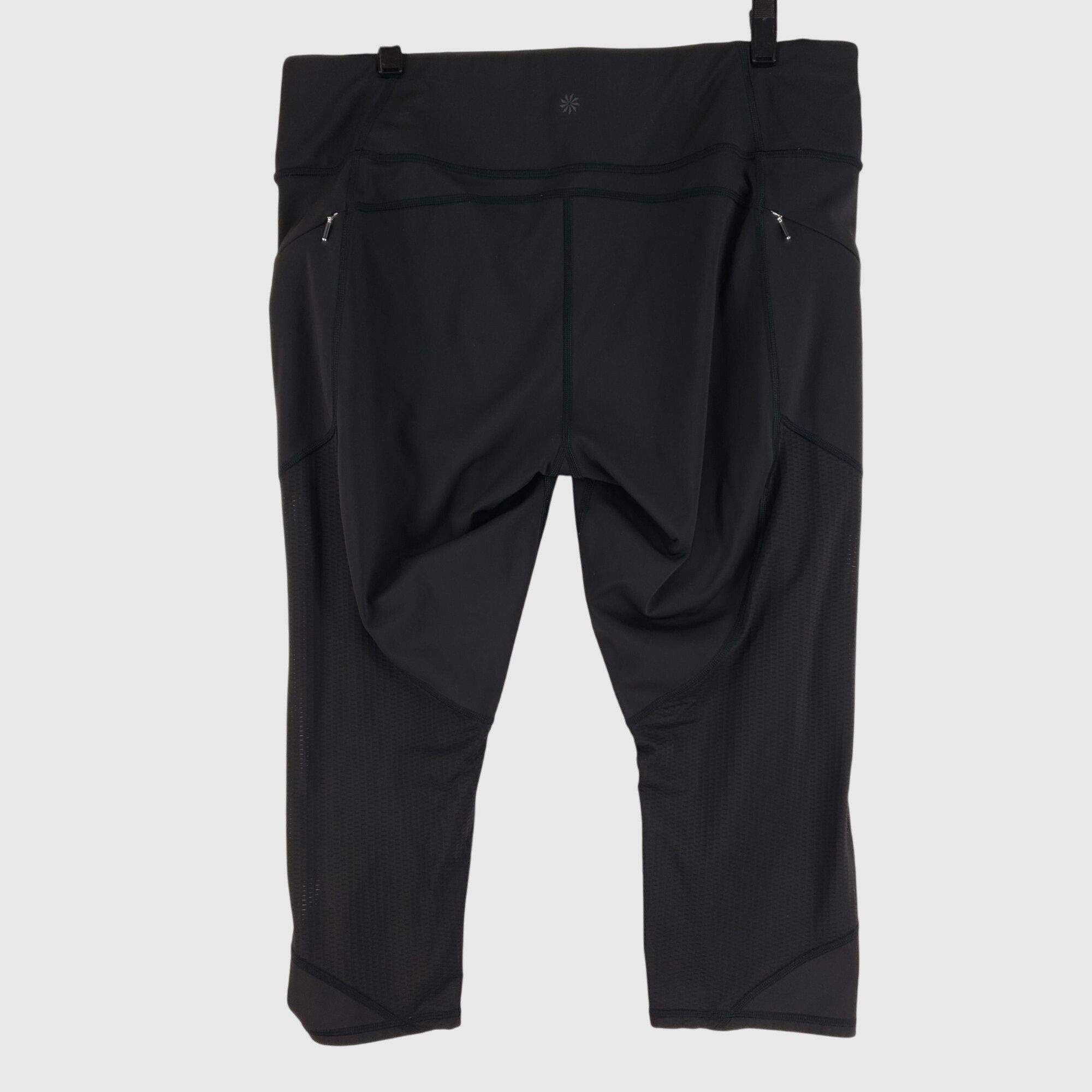 Athleta Athleta Womens Black High-Waisted Capri Leggings M Size 30" / US 8 / IT 44 - 2 Thumbnail