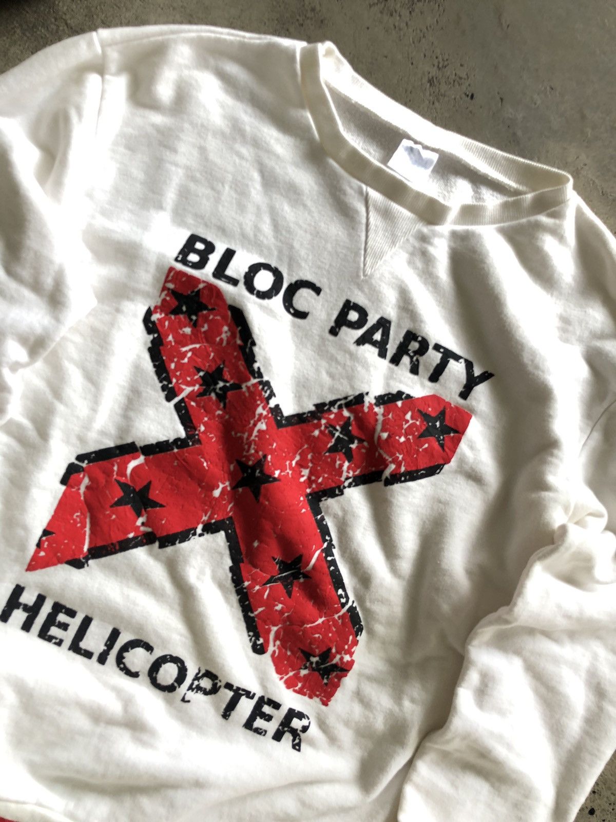 Band Tees × Vintage BLOC PARTY HELICOPTER SWEASHIRT Size US XXL / EU 58 / 5 - 3 Thumbnail