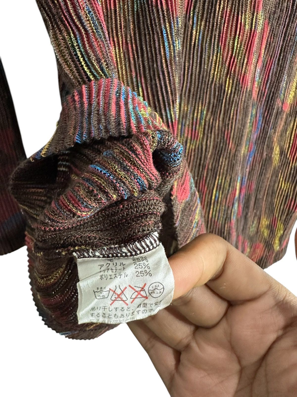Issey Miyake UNDEFINED ABSTRACT COLOUR PLEATS ISSEY MIYAKE YOHJI STYLE Size US M / EU 48-50 / 2 - 9 Thumbnail