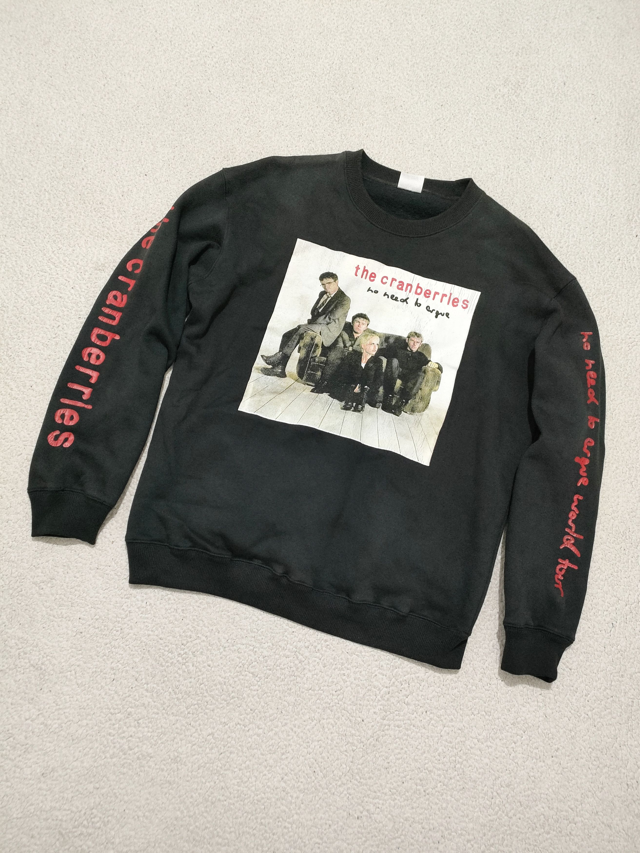 Band Tees Vtg Crewneck THE CRANBERRIES WORLD TOUR '94-'95 Size US XL / EU 56 / 4 - 2 Thumbnail