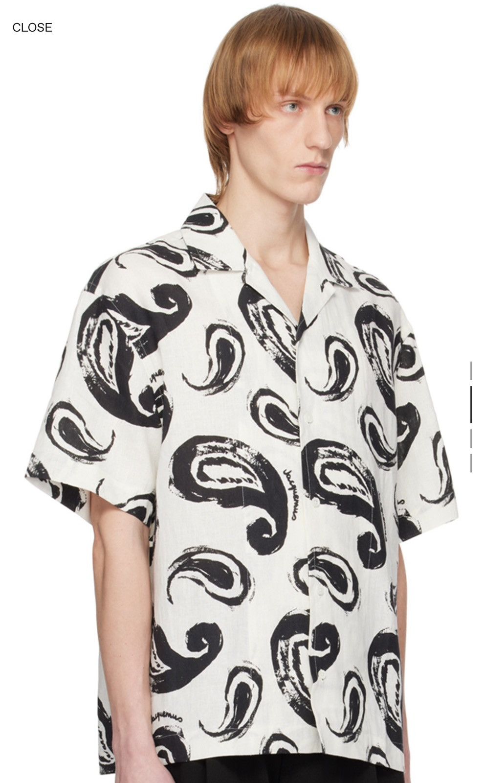 Jacquemus Jacquemus La Chemise Jean Paisley Shirt Size US M / EU 48-50 / 2 - 2 Thumbnail