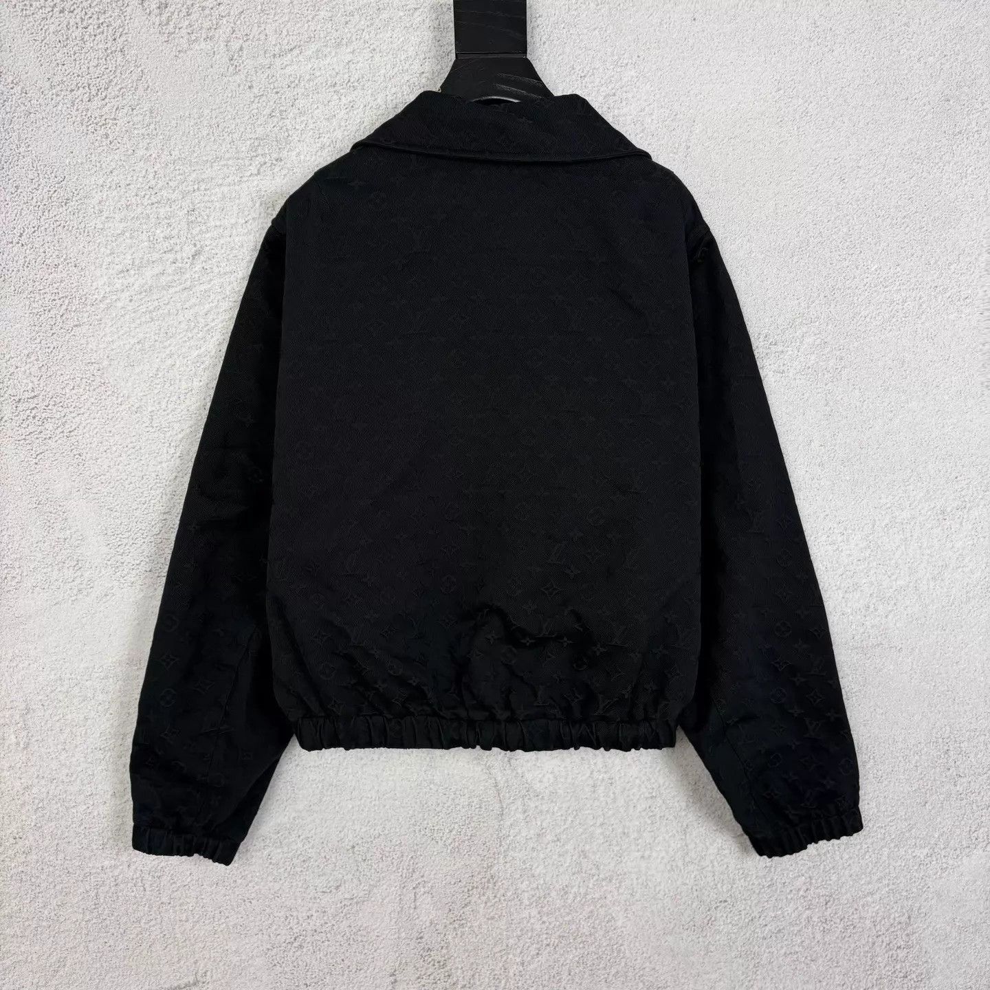Louis Vuitton LV FW25 Black Allover Print Double-Zip Jacket 48 Size US M / EU 48-50 / 2 - 2 Thumbnail