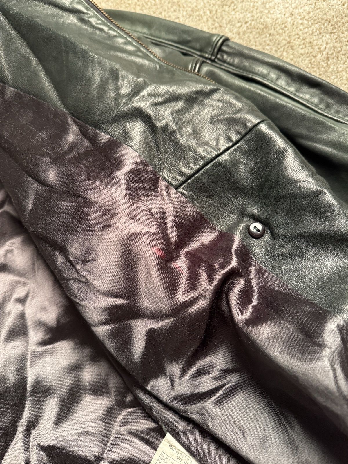 Other BOD & CHRISTENSEN “PINE GREEN” LEATHER OVERCOAT Size US M / EU 48-50 / 2 - 5 Thumbnail