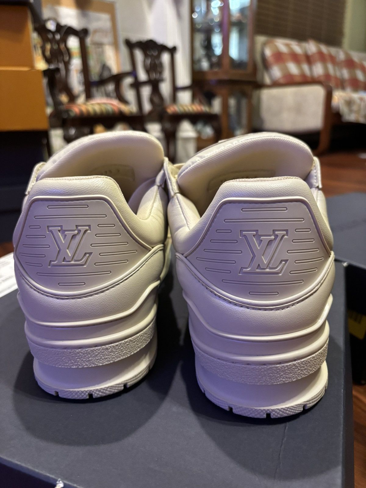 Louis Vuitton Louis vuitton trianer sneaker white. Size US 7.5 / EU 40-41 - 4 Thumbnail