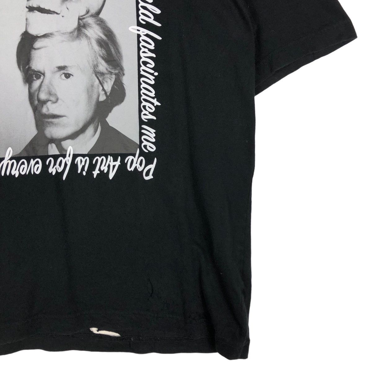 Andy Warhol 🔥Vintage T-Shirt Short Sleeve Andy Warhol Big Logo Size US S / EU 44-46 / 1 - 6 Thumbnail