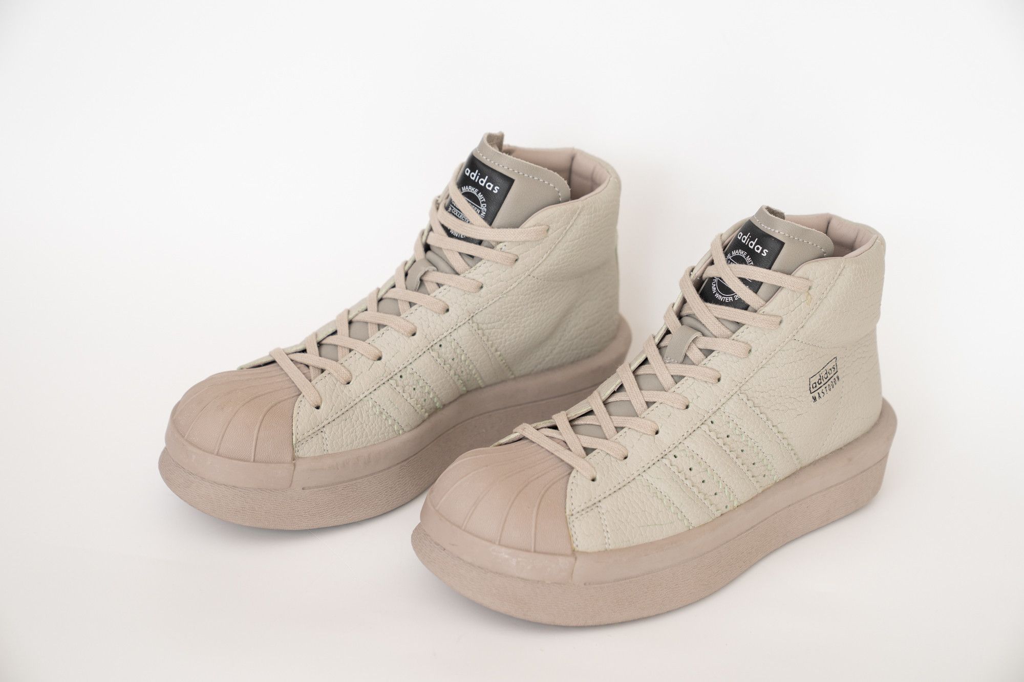 Adidas × Rick Owens Rick Owens x adidas Mastodon Pro Model Pearl US8.5 26.5 Rare Size US 8.5 / EU 41-42 - 3 Thumbnail