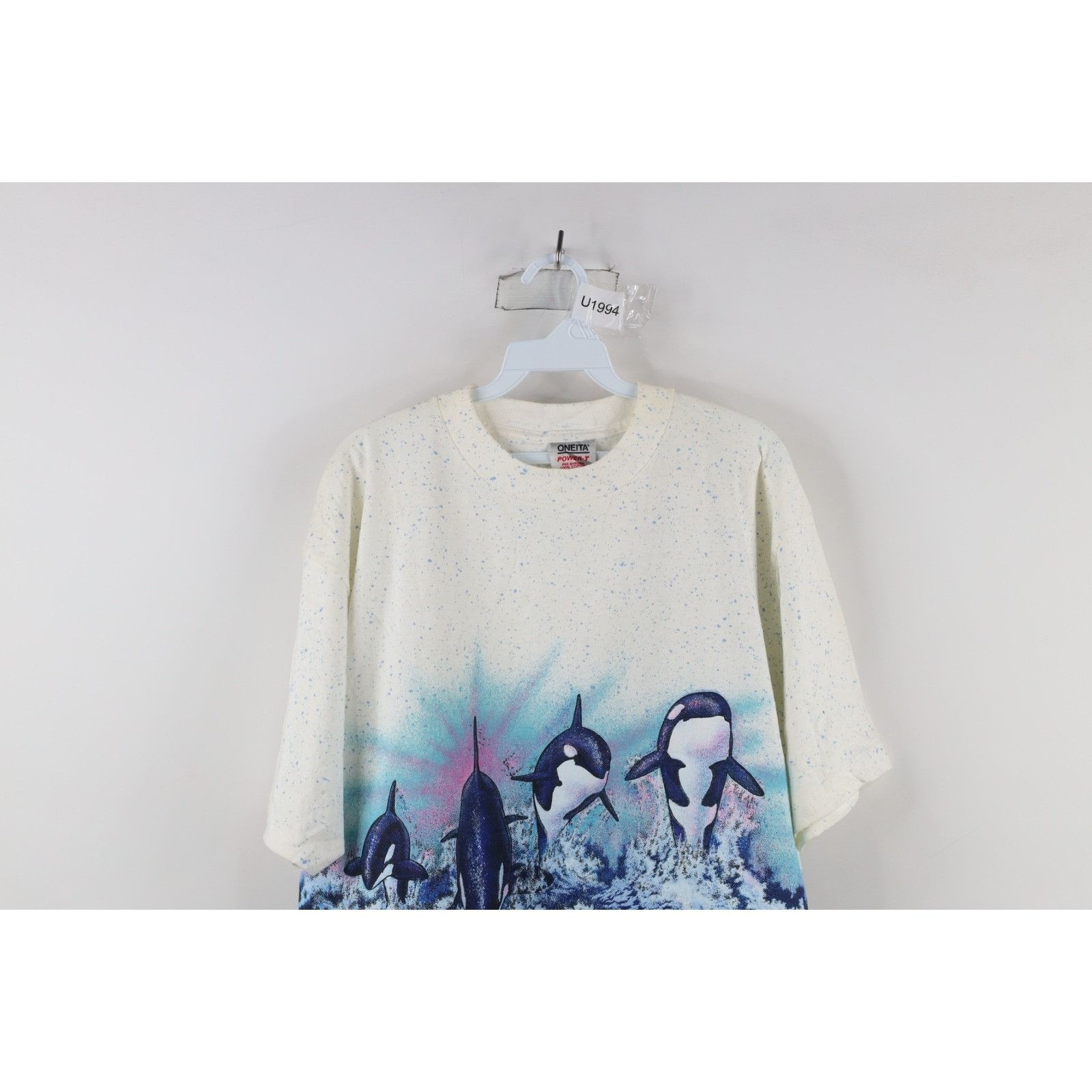 Vintage Deadstock Vintage 80s Sea World All Over Print T-Shirt Size US XL / EU 56 / 4 - 2 Thumbnail