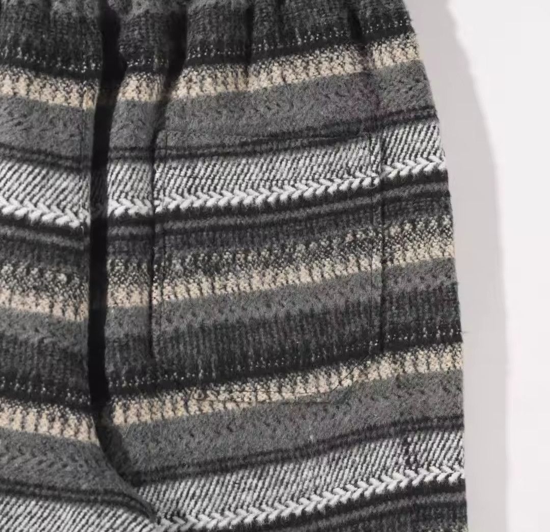 Japanese Brand Striped Drawstring Joggers Y2K Vibe Pants Size US 32 / EU 48 - 4 Thumbnail