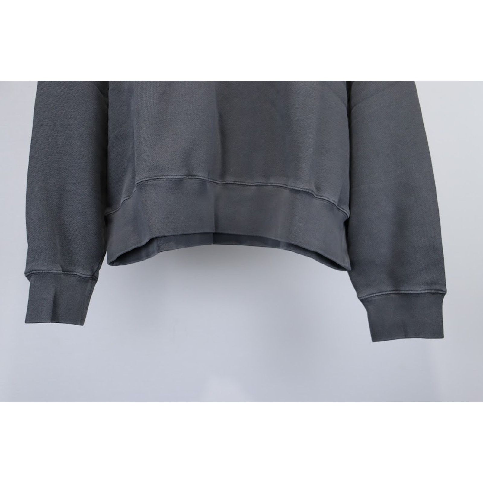 Palm Angels o1rshd1 GD Curved Logo Crew Crewneck in Black/White Size US M / EU 48-50 / 2 - 3 Thumbnail