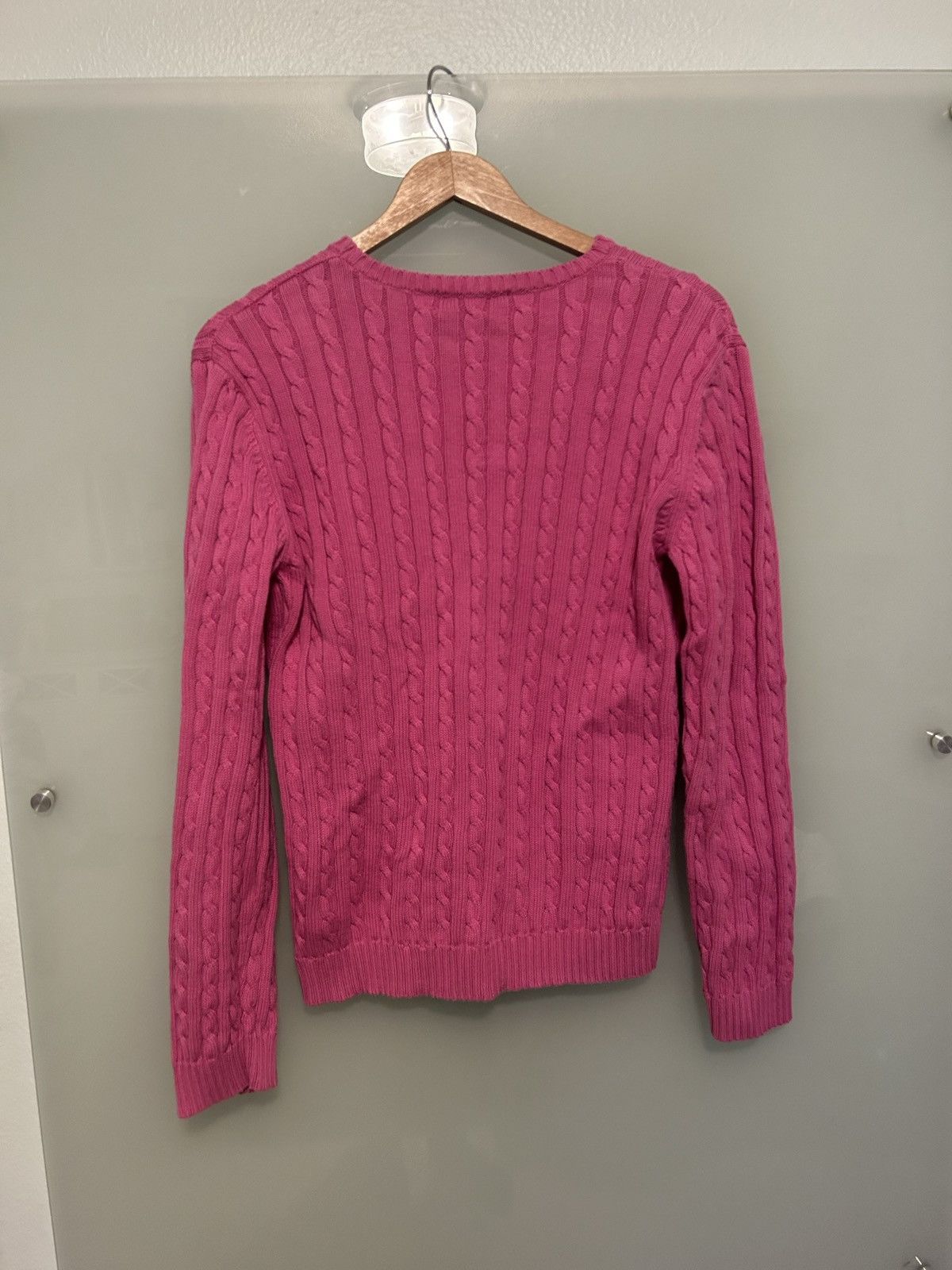 Lauren Ralph Lauren Ralph Lauren Lauren sweater cable knit pink women’s xl Size XL / US 12-14 / IT 48-50 - 4 Thumbnail