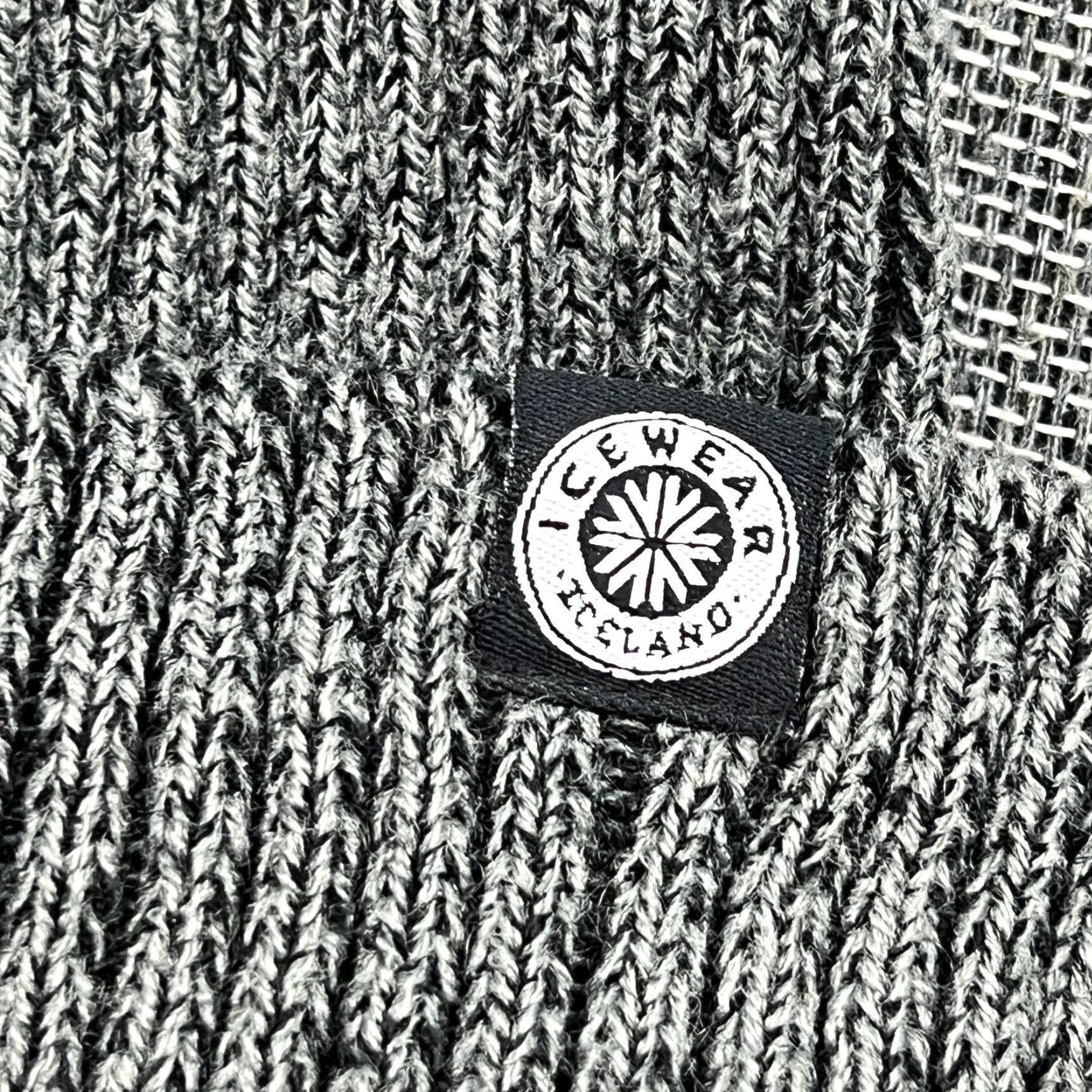 Vintage Icewear Gray Beanie Hat One Size Stretch Knit Cuffed Ribbon Beanie Mens Womens Unisex Adults Size ONE SIZE - 2 Thumbnail