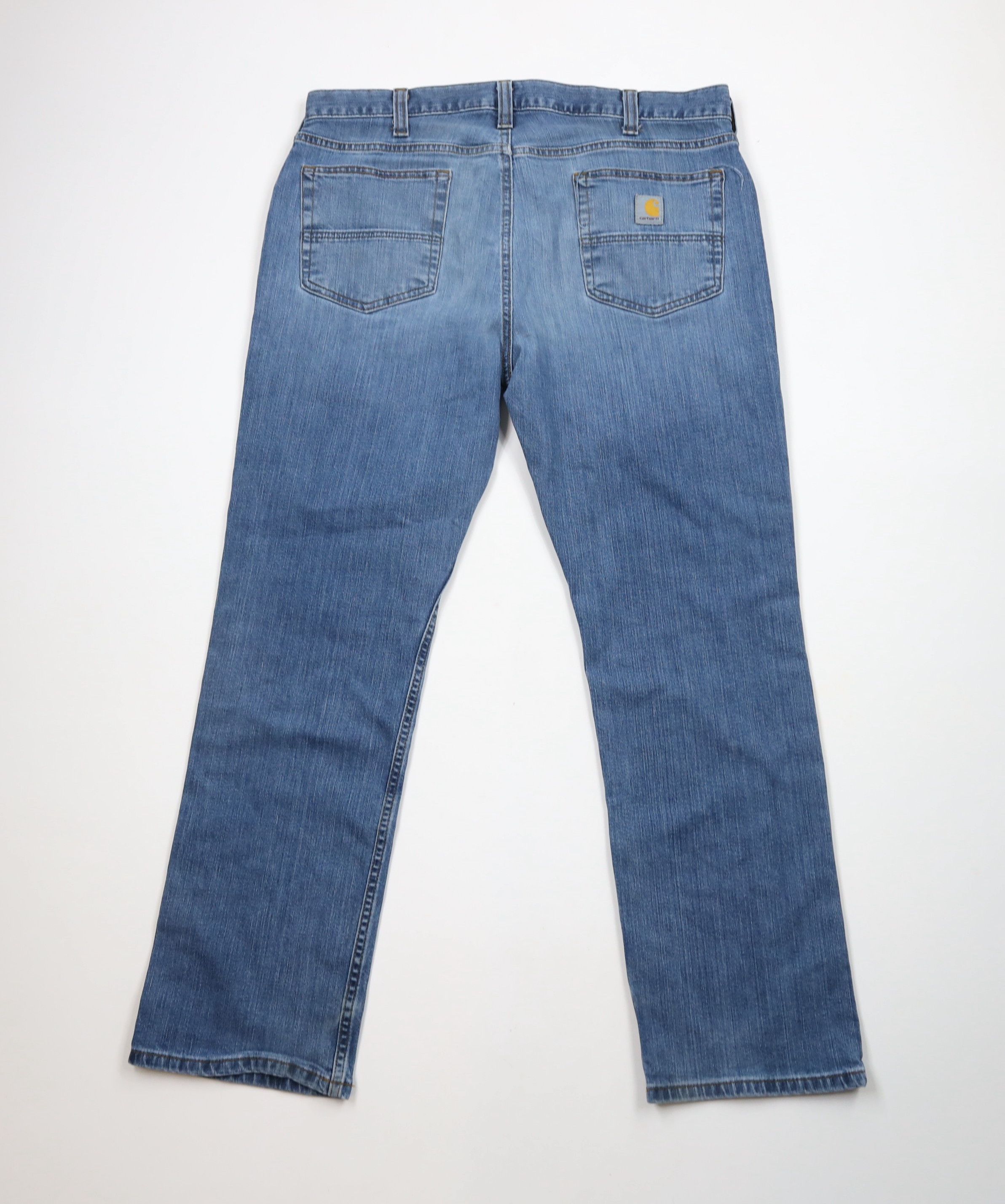 Carhartt × Vintage Vintage Carhartt Relaxed Fit Stretch Denim Jeans Blue Size US 36 / EU 52 - 10 Thumbnail