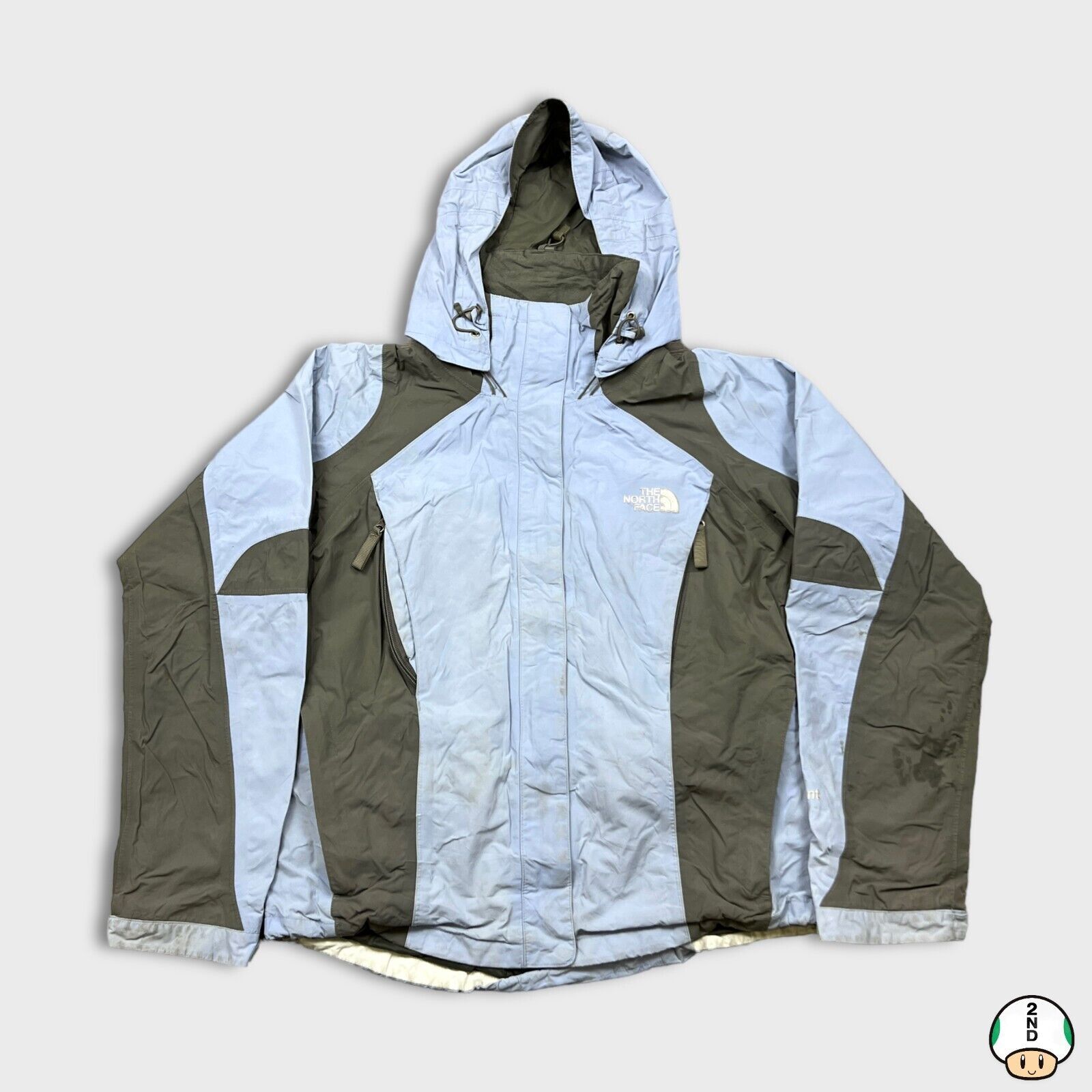 The North Face × Vintage The North Face Jacket Small HyVent Outdoor Zip Windbreaker Size S / US 4 / IT 40 - 1 Thumbnail