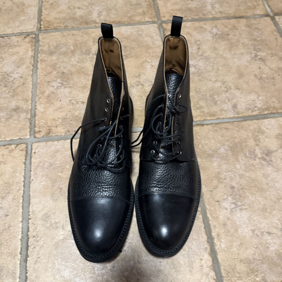 TAFT Taft rome boot like new - black leather Size US 11 / EU 44 - 2 Thumbnail
