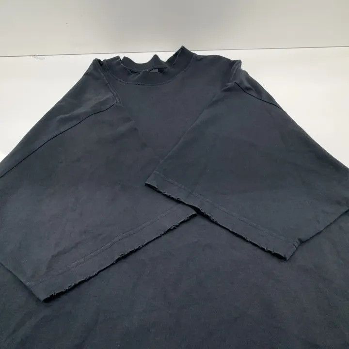 Balenciaga Balenciaga Balenciaga SS24 Black Logo Print Tshirt -2507 Size US XL / EU 56 / 4 - 5 Thumbnail