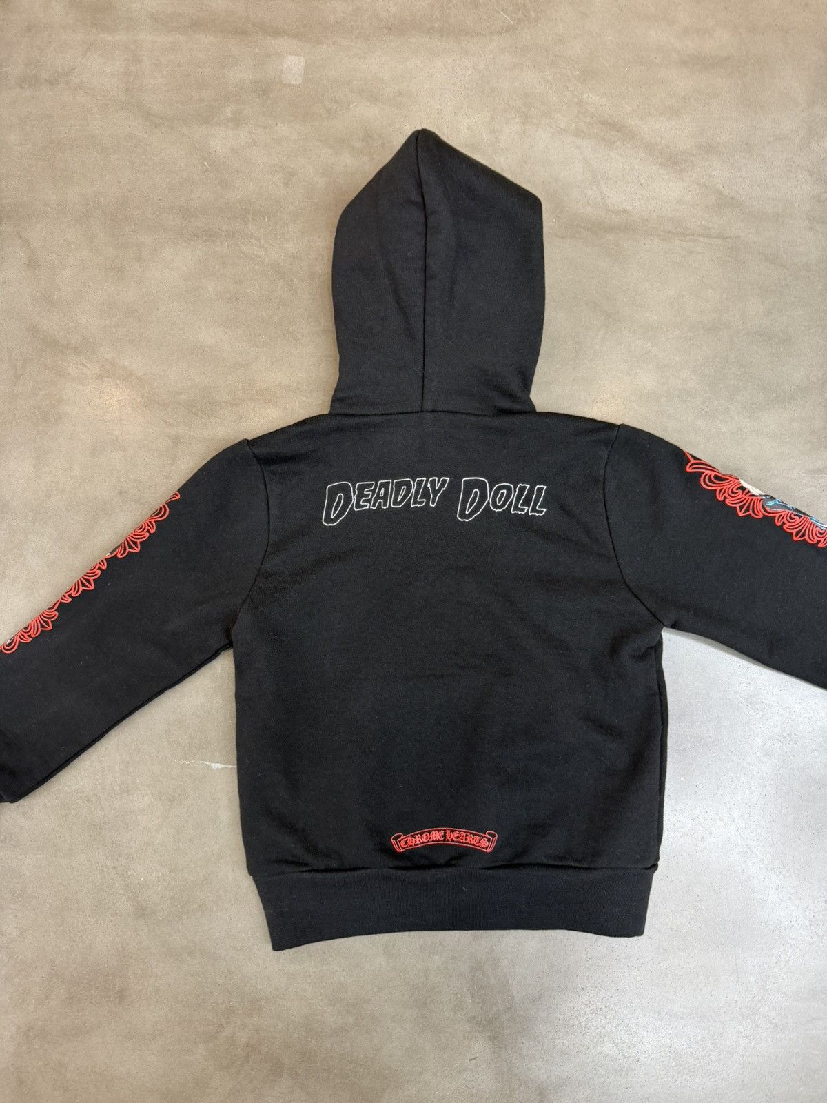 Chrome Hearts Chrome hearts baby deadlydoll hoodie Size US XXS / EU 40 - 2 Thumbnail