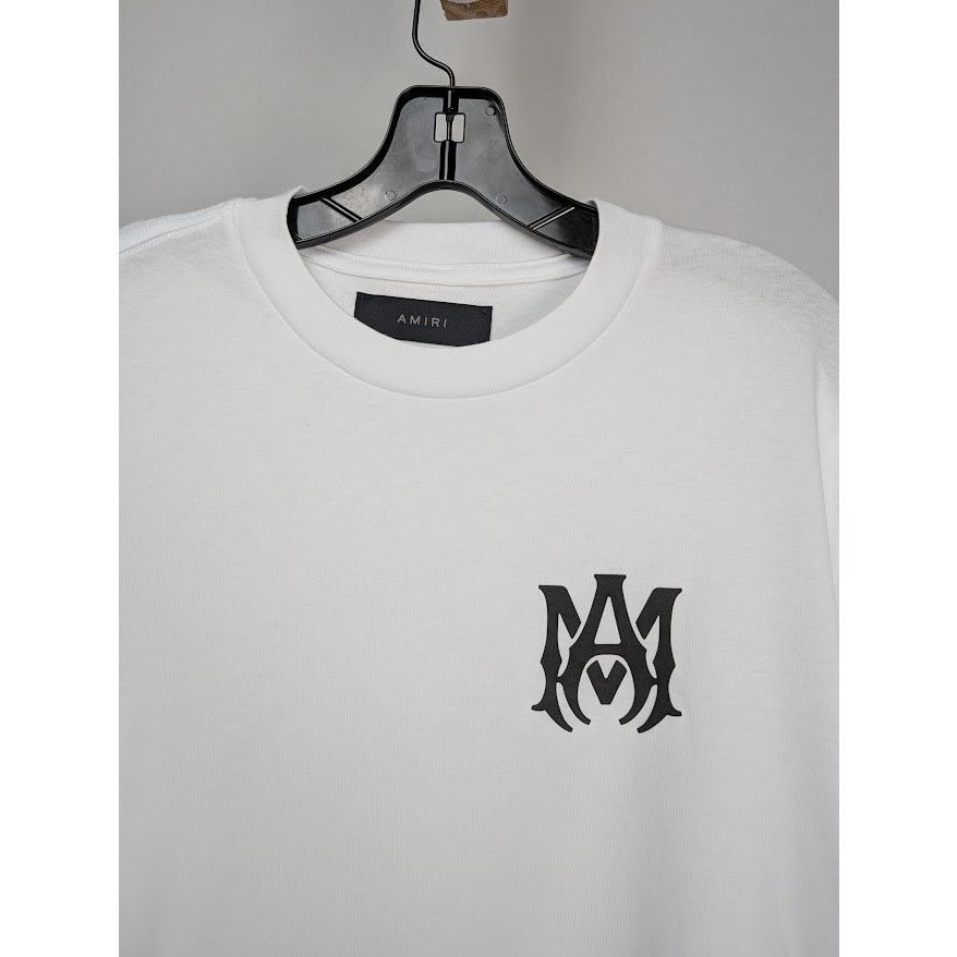 Amiri o1rshd1 MA Logo Tee T-Shirt in White Size US S / EU 44-46 / 1 - 2 Thumbnail