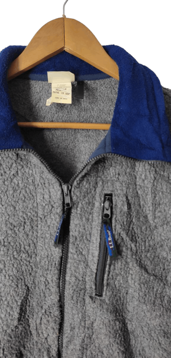 L.L. Bean LL.BEAN MADE IN USA FLEECE JACKET Size M / US 6-8 / IT 42-44 - 5 Thumbnail