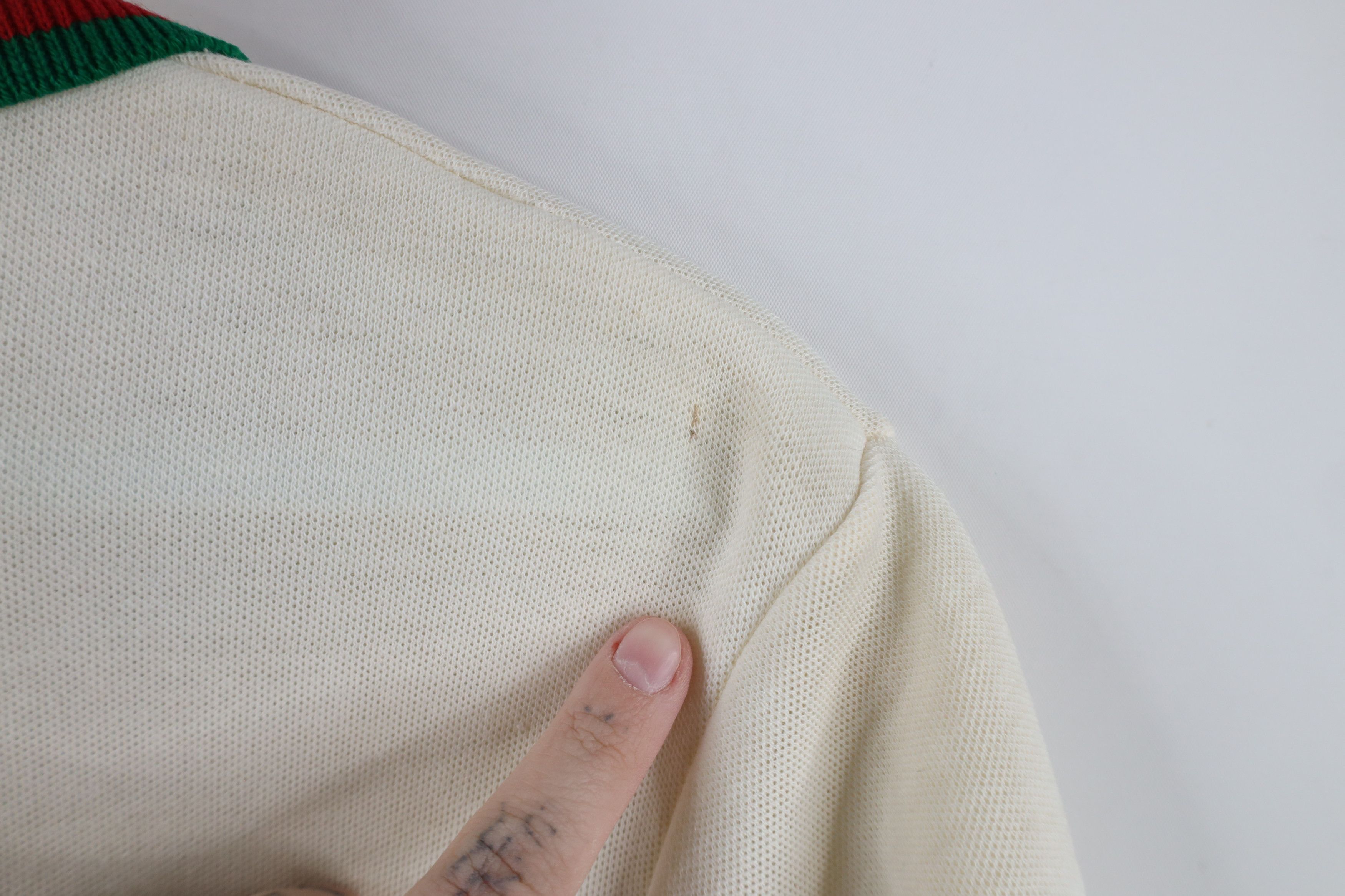 Fred Perry × Vintage Vintage 60s Fred Perry Striped Knit Collared Tennis Polo Size US S / EU 44-46 / 1 - 13 Thumbnail