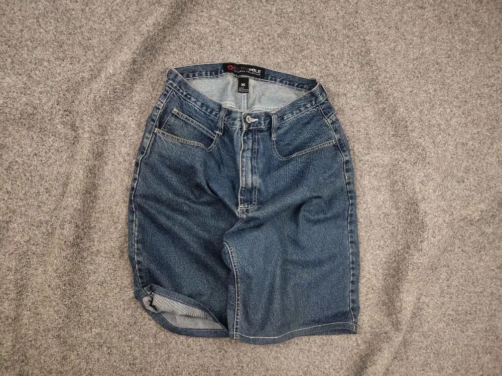 Southpole Vintage Southpole baggy Blue denim Shorts Y2k Style Rap Size US 36 / EU 52 - 1 Thumbnail