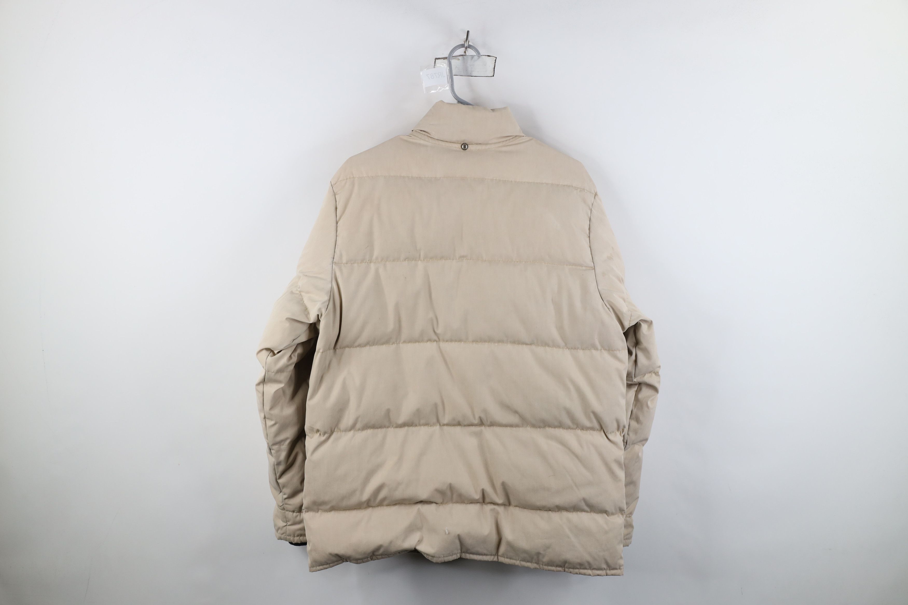 Vintage Vintage 70s Streetwear Duck Down Puffer Jacket Beige USA Size US M / EU 48-50 / 2 - 13 Thumbnail