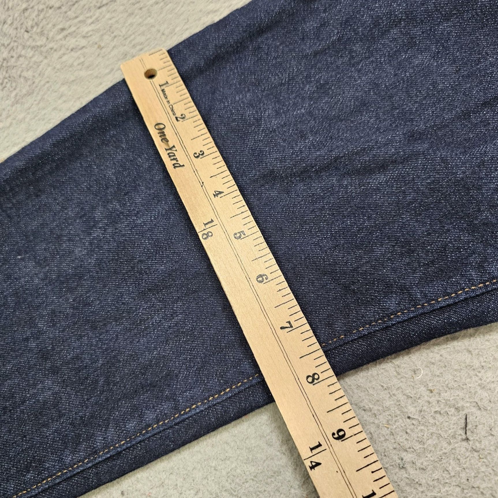 J.Crew J.CREW Jeans Mens 31x30 Dark Wash Stretch Straight Denim Size US 31 - 5 Thumbnail