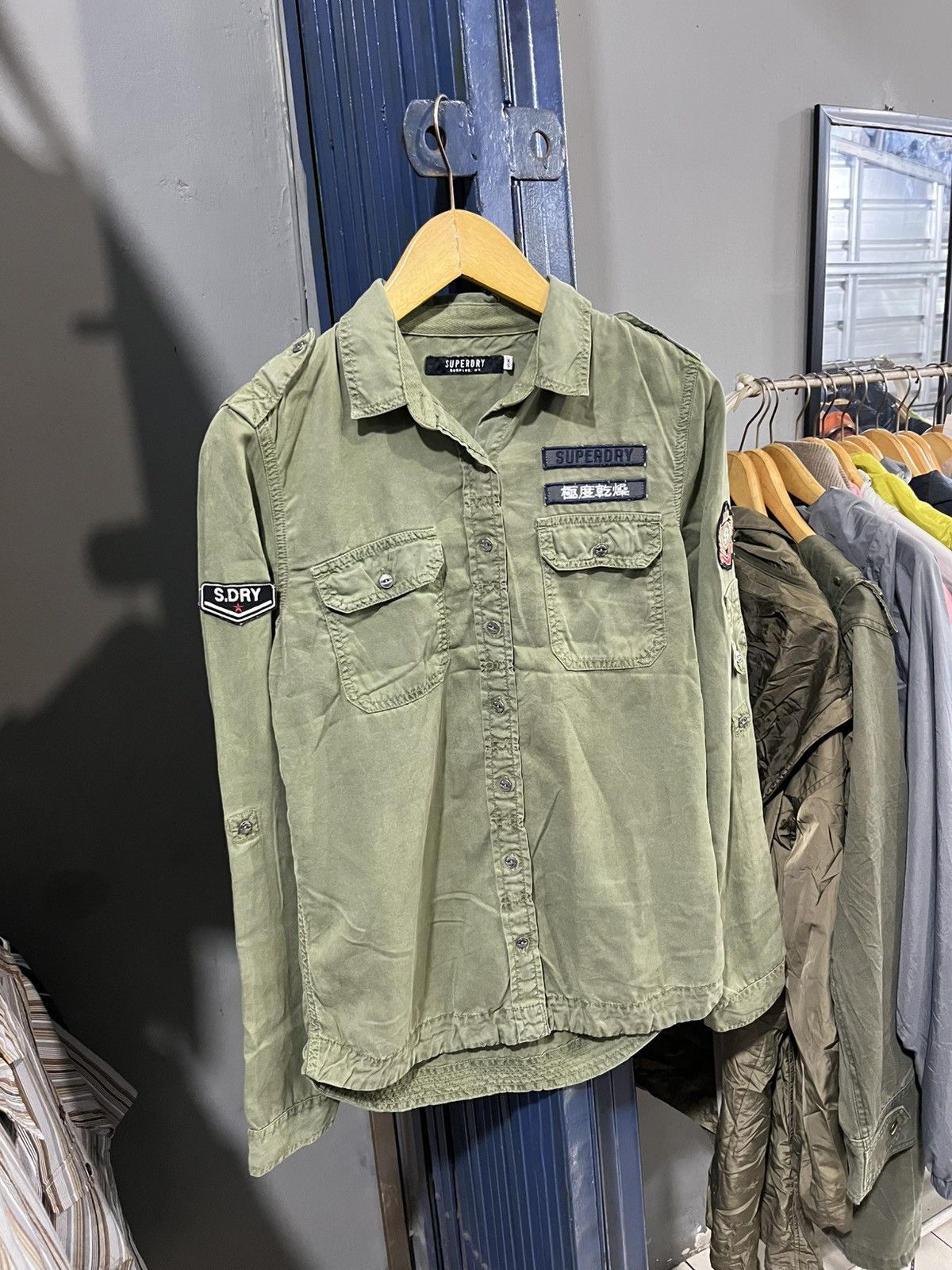 Superdry Vintage superdry outer button ups shirt Size XS / US 0-2 / IT 36-38 - 3 Thumbnail