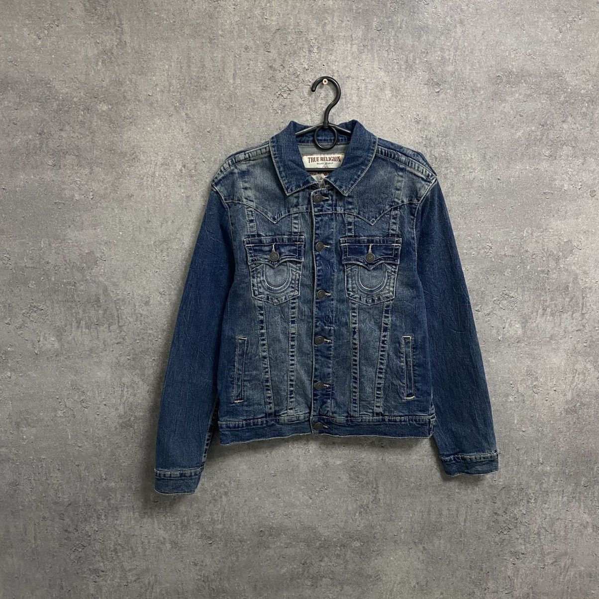 True Religion Crazy Vintage Y2K True Religion Jean Jacket Size US S / EU 44-46 / 1 - 1 Thumbnail