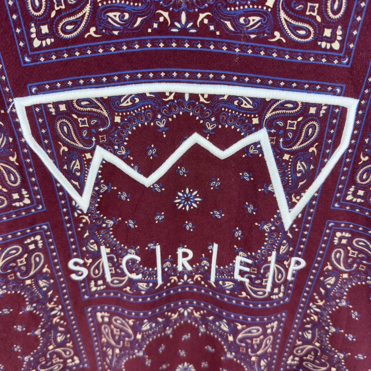 Kapital Screp Paisley Hoodie like Kapital Undercover Supreme Size US XXL / EU 58 / 5 - 10 Thumbnail