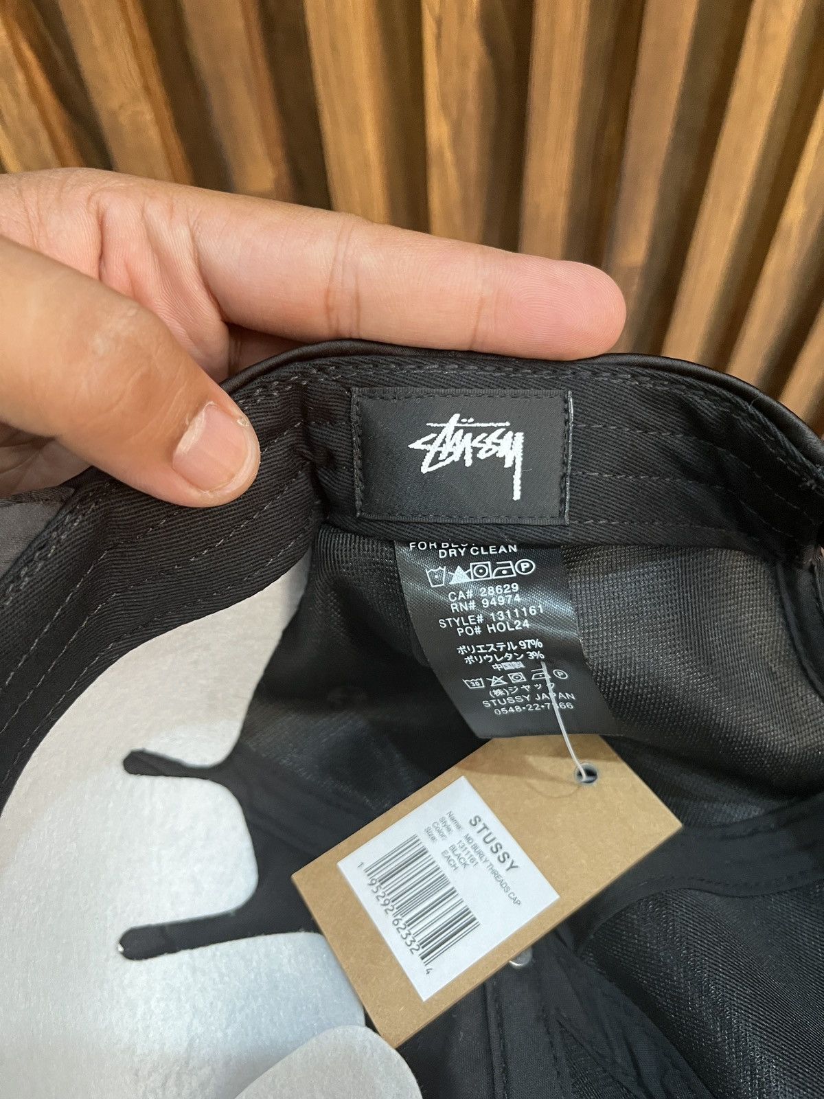Stussy Cap Stussy Md Burly Threads Size ONE SIZE - 6 Thumbnail