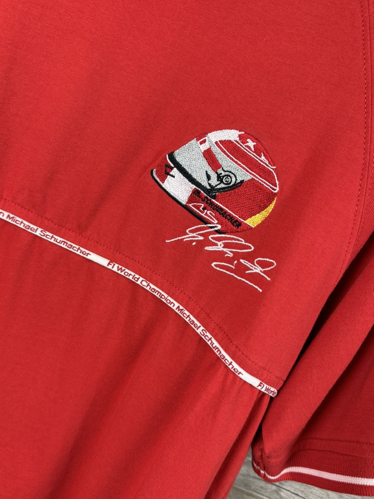 NASCAR F1 Racing tee shirt World Champion Michael Schumacher size M Size US M / EU 48-50 / 2 - 6 Thumbnail