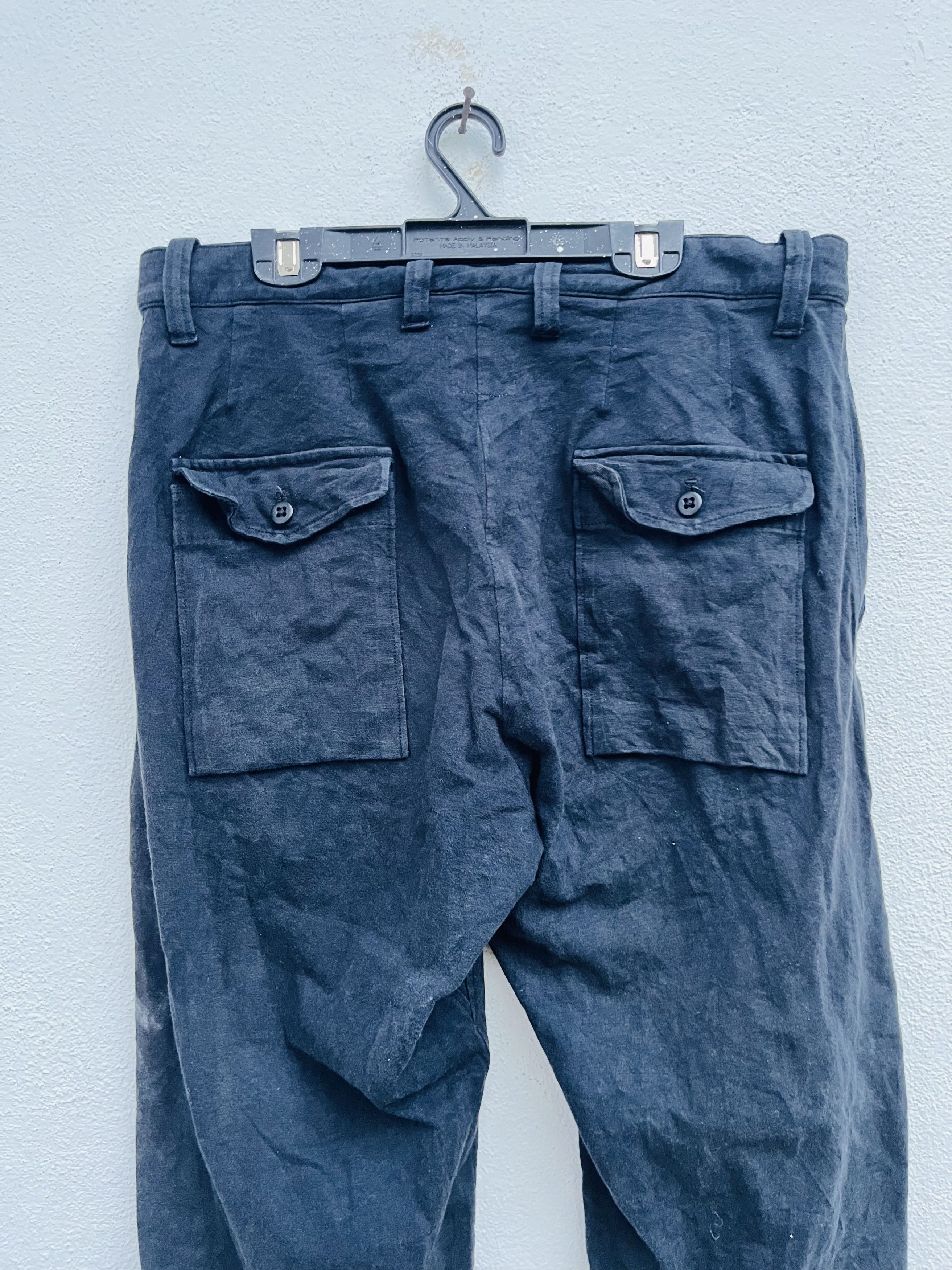 Japanese Brand × Vintage Vintage Jackman Tanabe Merivasu Designer Fashion Size US 30 / EU 46 - 7 Thumbnail