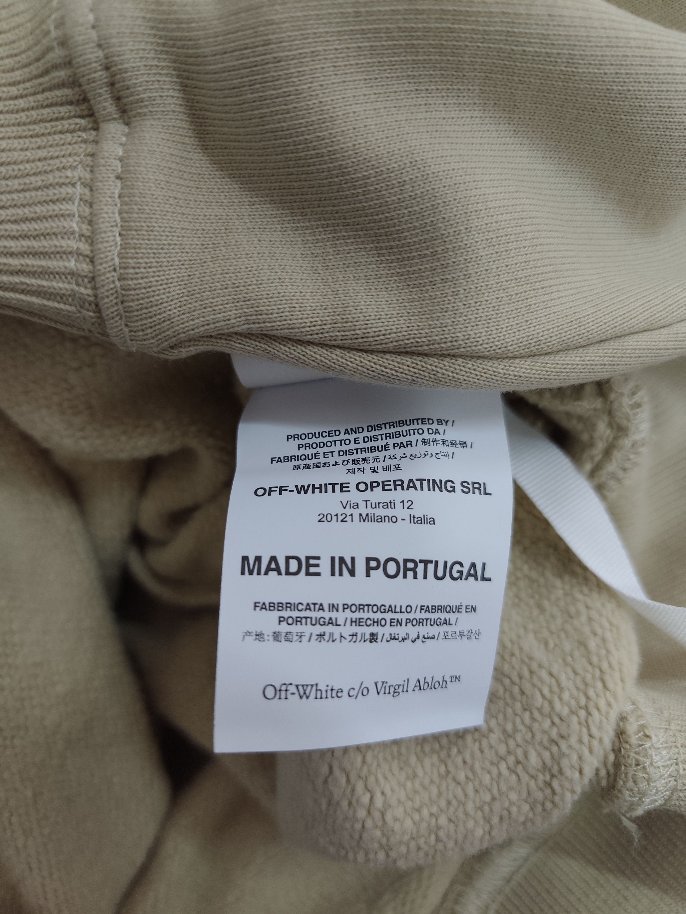 Off-White Off-White "Outline Marker Arrow Hoodie" Size US L / EU 52-54 / 3 - 9 Thumbnail