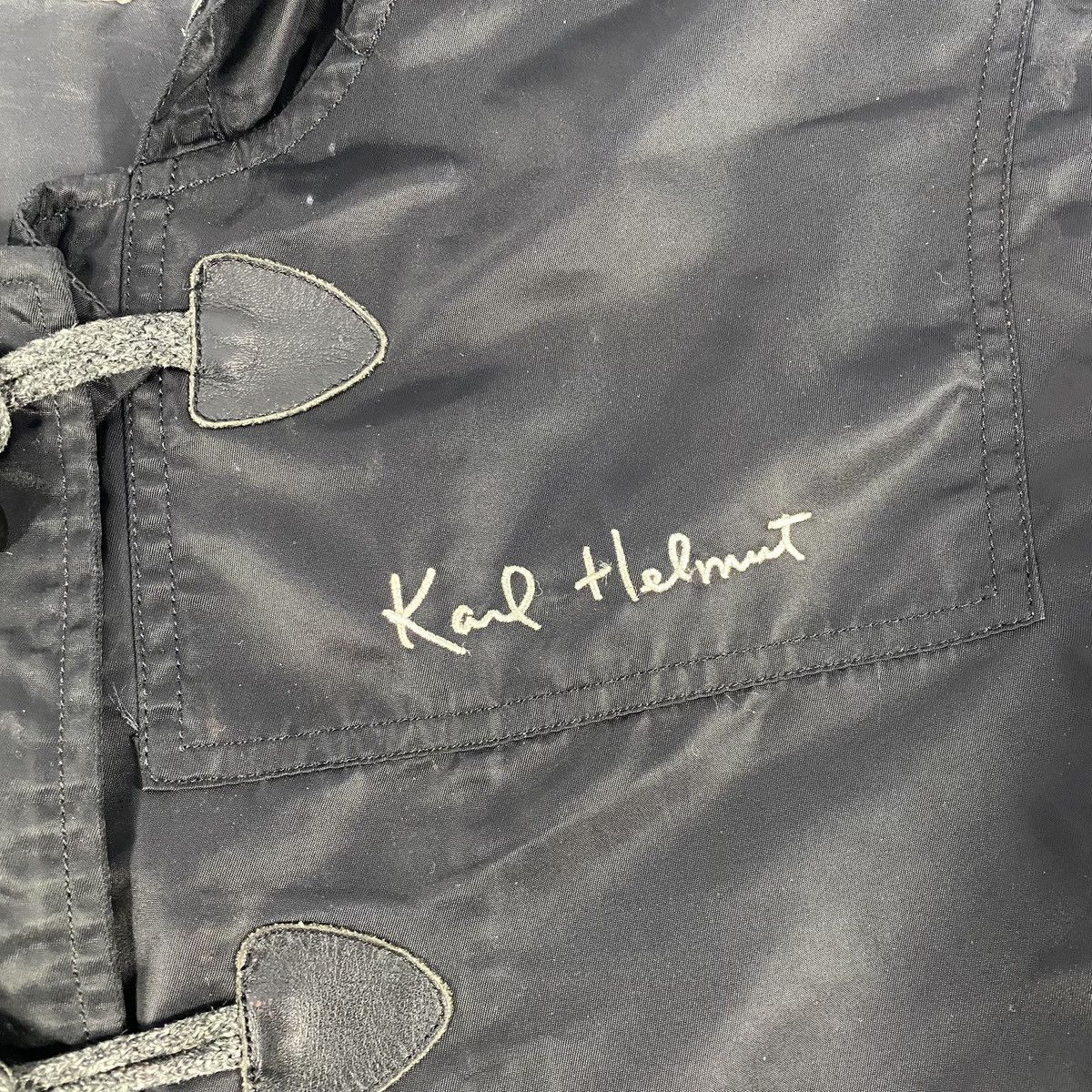 Japanese Brand × Karl Helmut × Pink House Karl Helmut Embroiderry Raincoat Parka Jacket Size US XL / EU 56 / 4 - 5 Thumbnail